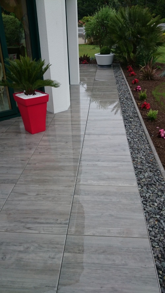 carrelage sur plots